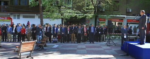 Legans rinde homenaje a los hermanos Rejn, hroes del 2 de mayo de 1808