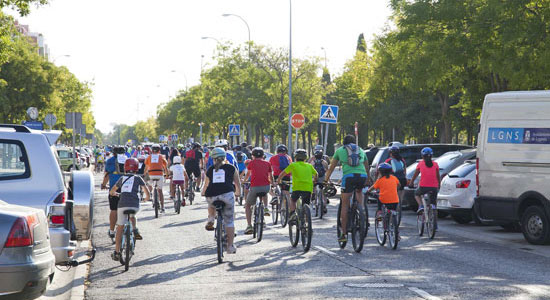 Leganés visibiliza la importancia del uso de la bicicleta en la Semana Europea de la Movilidad
