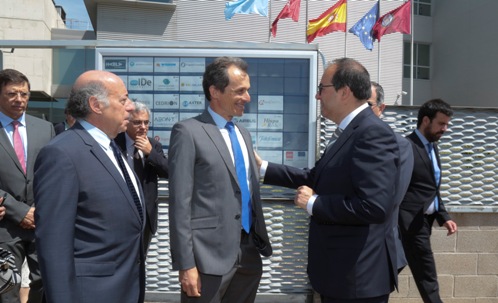 Pedro Duque visita Legans Tecnolgico para conocer el trabajo de las empresas instaladas en el Parque Cientfico UC3M